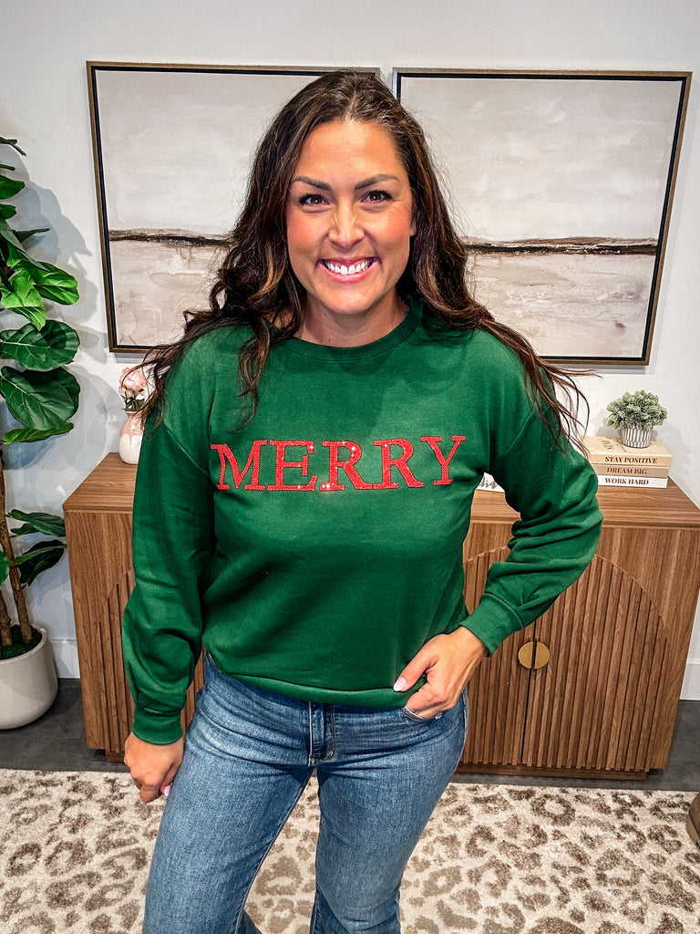 Sparkle Season Sweatshirt (S-1XL)-130 Graphic Tees-Merigold Kiss-Hello Friends Boutique-Woman's Fashion Boutique Located in Traverse City, MI