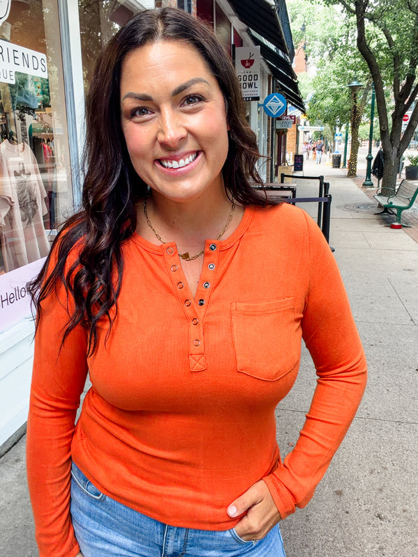 Georgia Pumpkin Spice Top (S-2XL)
