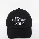 "Sorry! Out Of Your League" Baseball Cap-280 Other Accessories-Judson-Hello Friends Boutique-Woman's Fashion Boutique Located in Traverse City, MI