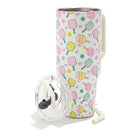 Pickleball Racket & Bows 40oz Tumbler-300 Treats/Gift-Judson-Hello Friends Boutique-Woman's Fashion Boutique Located in Traverse City, MI