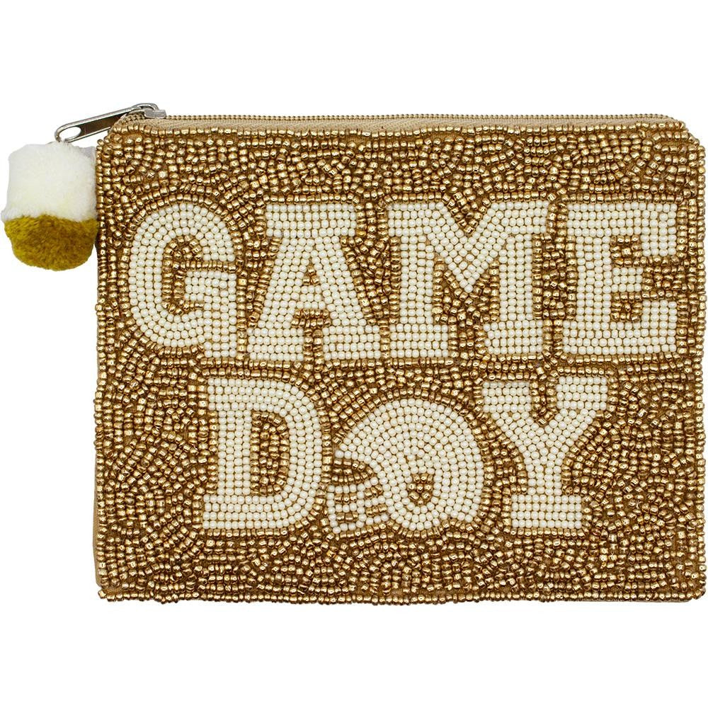 Game Day Glam Beaded Pouch-280 Other Accessories-Judson-Hello Friends Boutique-Woman's Fashion Boutique Located in Traverse City, MI