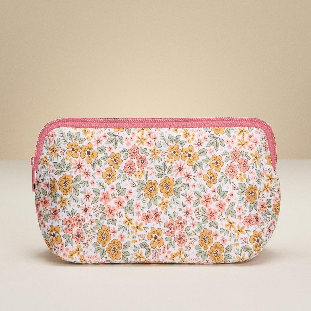 Floral Neoprene Pouch-260 Bags-Judson-Hello Friends Boutique-Woman's Fashion Boutique Located in Traverse City, MI