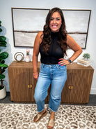 Easy To Miss High Rise Denim in Medium Wash (3-15)-200 Denim-RISEN-Hello Friends Boutique-Woman's Fashion Boutique Located in Traverse City, MI