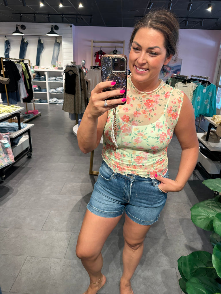 Soak In The Sun Top (S-3XL)-120 Sleeveless-KORI-Hello Friends Boutique-Woman's Fashion Boutique Located in Traverse City, MI