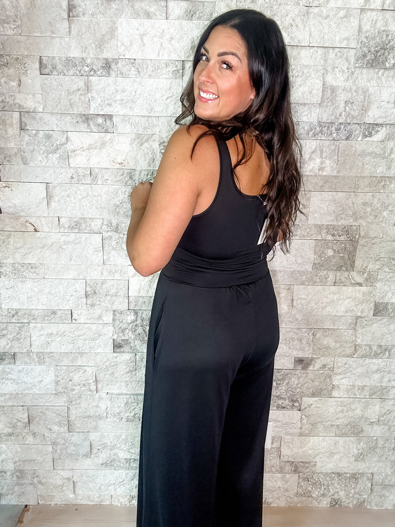 Wasted On You Jumpsuit (S-3XL)-190 Rompers/Jumpsuits-ELDRIDGE BY ELLIS-Hello Friends Boutique-Woman's Fashion Boutique Located in Traverse City, MI