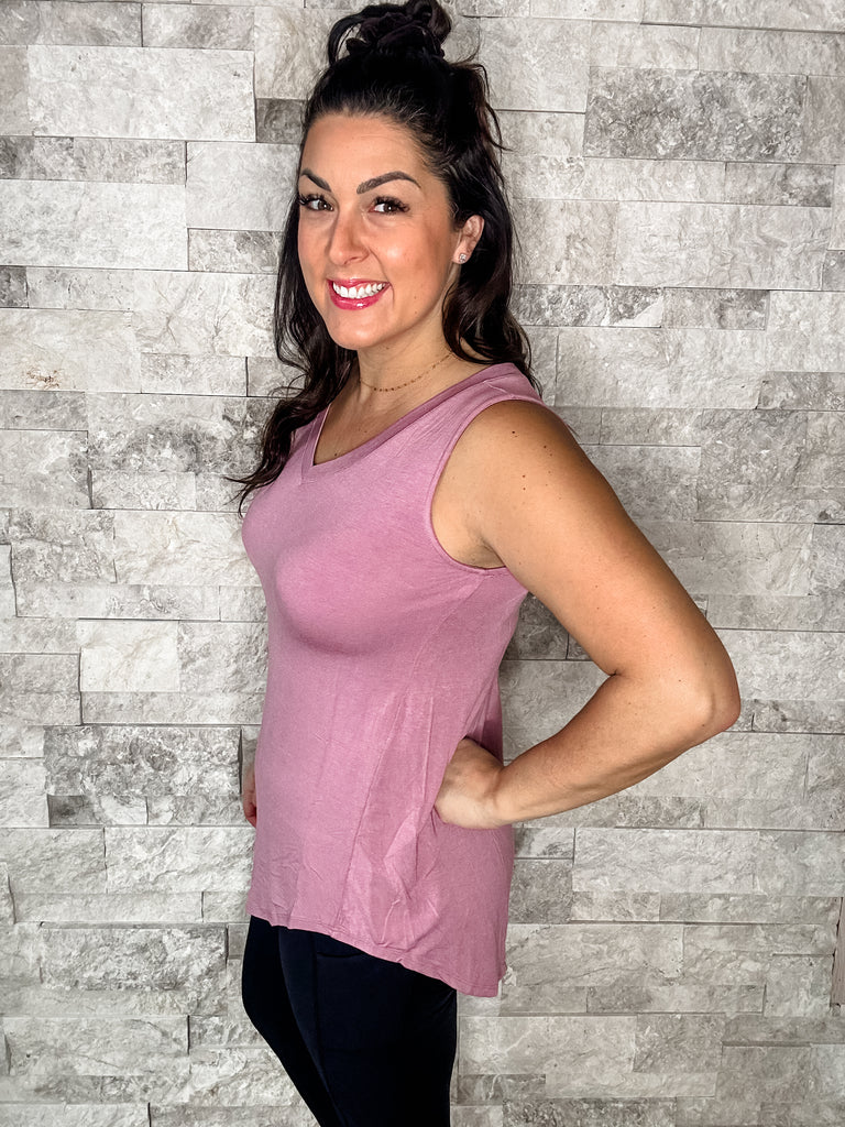 Love Shack Top in Light Rose (S-XL)-120 Sleeveless-Zenana-Hello Friends Boutique-Woman's Fashion Boutique Located in Traverse City, MI