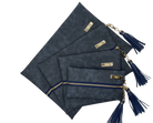 LIVE BOX- Suede Soul Sapphire - Center Zip Pack