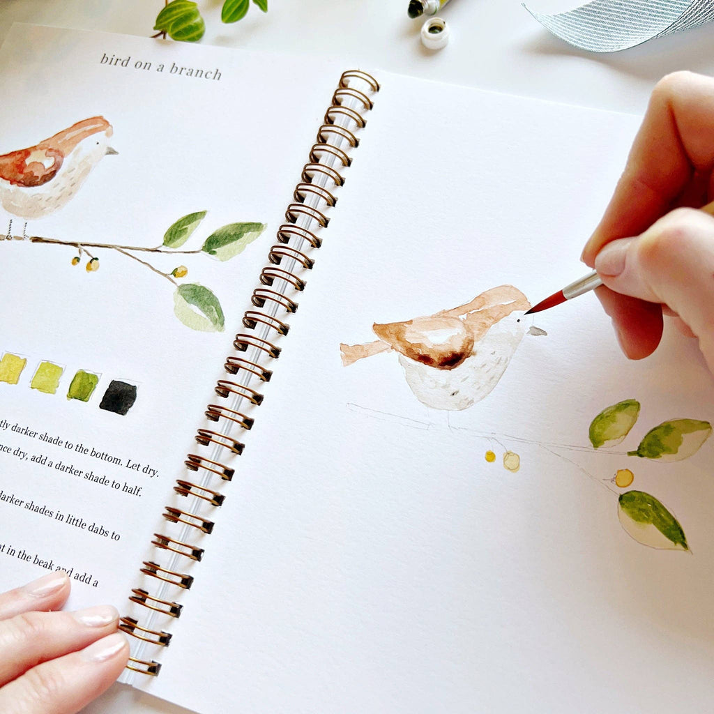 Wild Wonders Watercolor Workbook-300 Treats/Gift-emily lex studio-Hello Friends Boutique-Woman's Fashion Boutique Located in Traverse City, MI