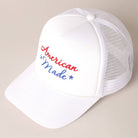 American Made Trucker Hat-280 Other Accessories-Fashion City-Hello Friends Boutique-Woman's Fashion Boutique Located in Traverse City, MI