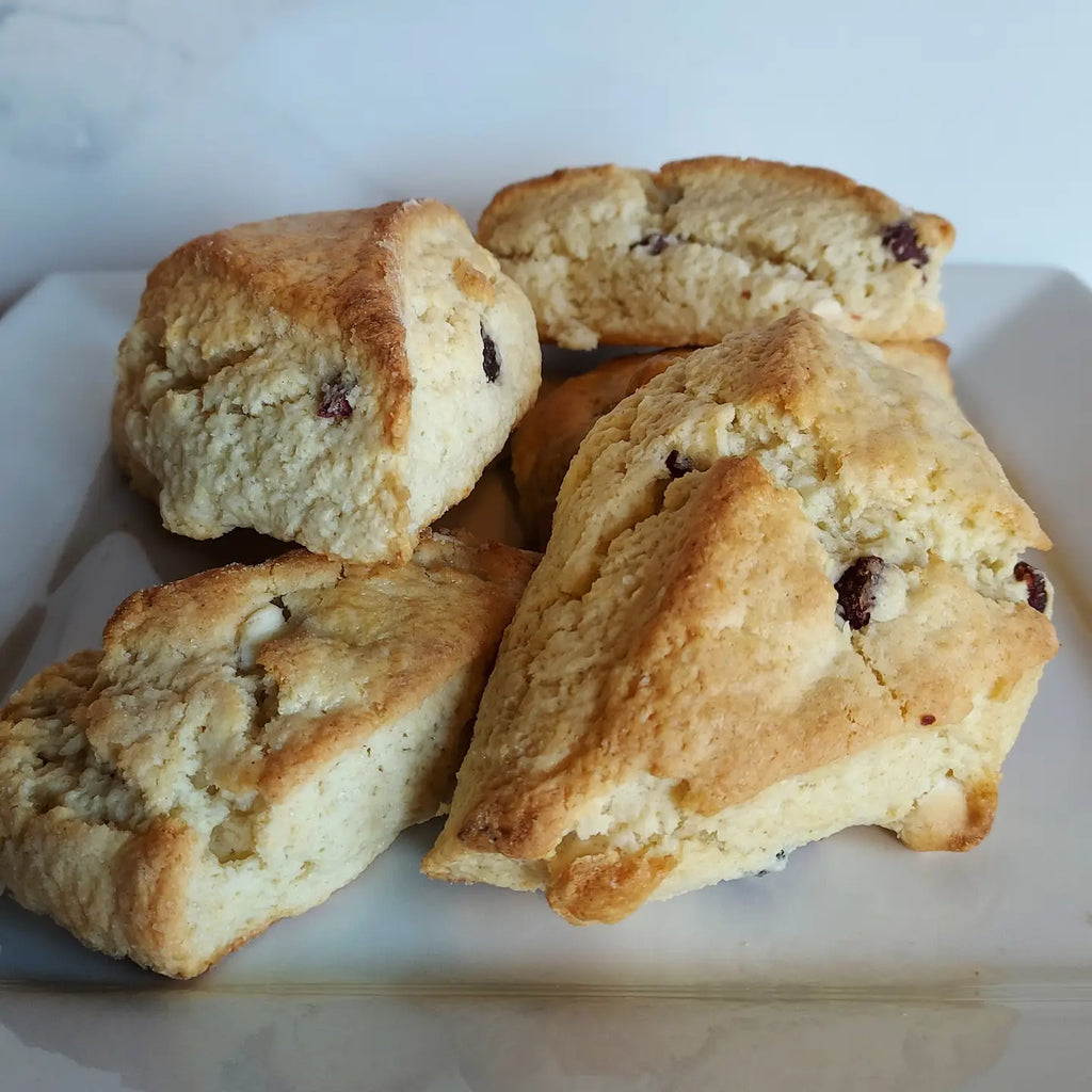 Raspberry White Chocolate Scone Mix-300 Treats/Gift-Dr. Pete's Foods - faire-Hello Friends Boutique-Woman's Fashion Boutique Located in Traverse City, MI