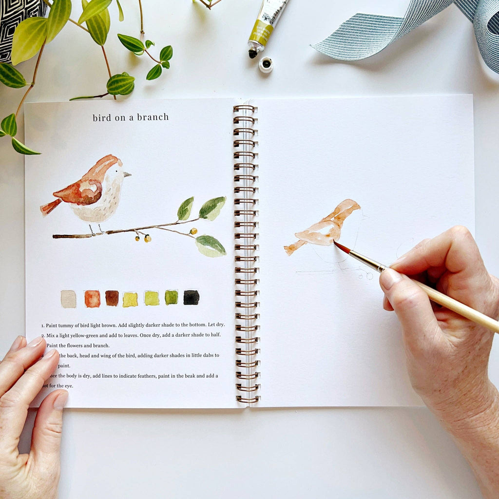 Wild Wonders Watercolor Workbook-300 Treats/Gift-emily lex studio-Hello Friends Boutique-Woman's Fashion Boutique Located in Traverse City, MI