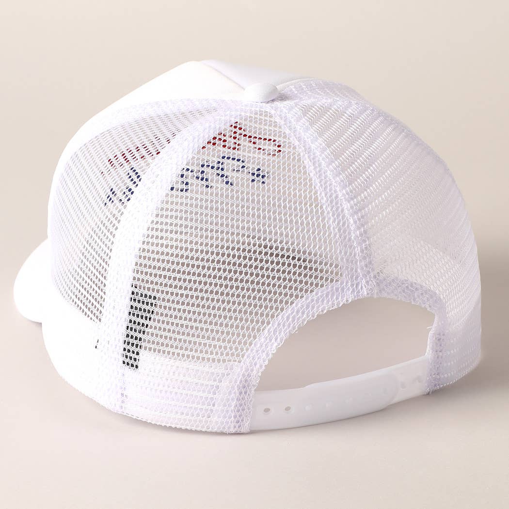 American Made Trucker Hat-280 Other Accessories-Fashion City-Hello Friends Boutique-Woman's Fashion Boutique Located in Traverse City, MI