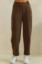 Corduroy Barrel Pants