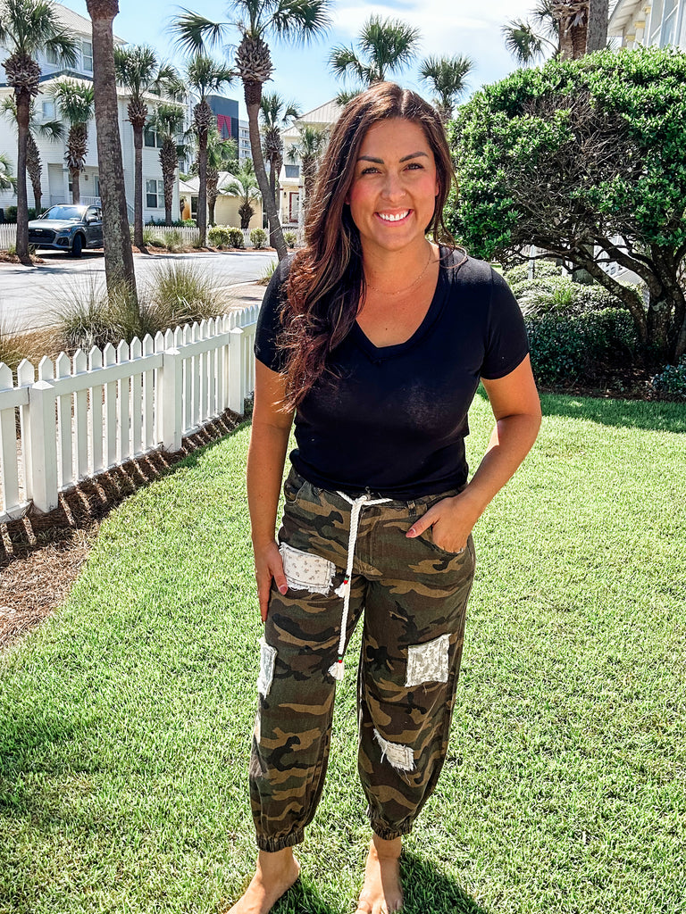 Olive You Pants (S-L)-230 Other Bottoms-POL-Hello Friends Boutique-Woman's Fashion Boutique Located in Traverse City, MI