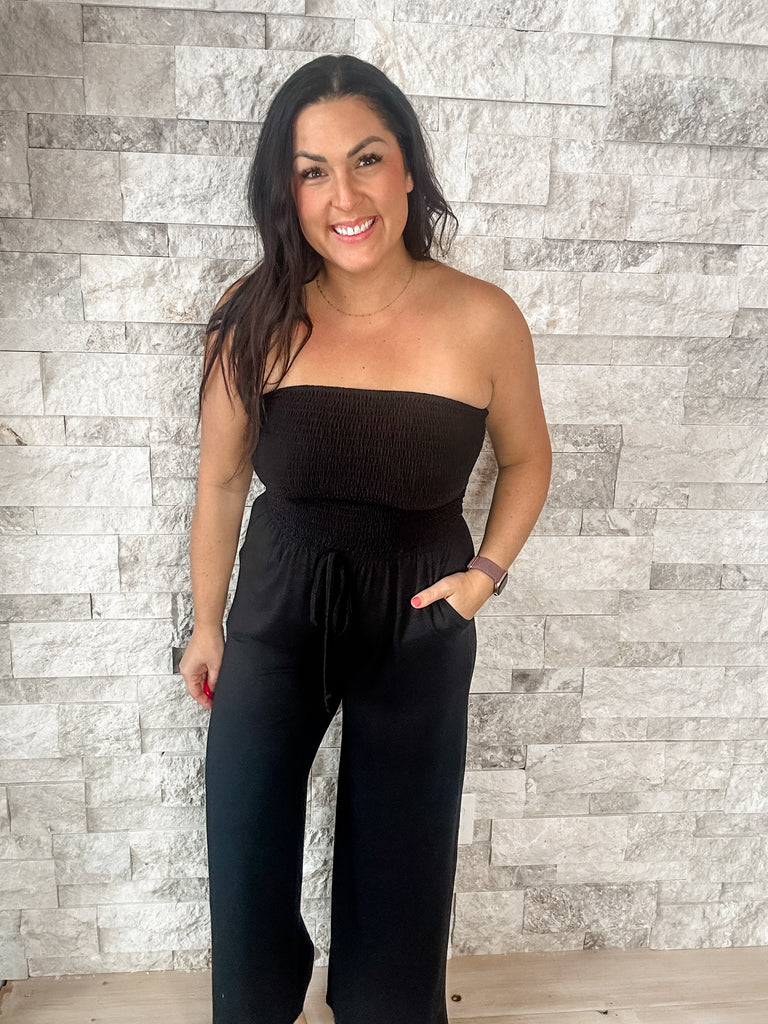 Make Your Choice Jumpsuit (S-L)-190 Rompers/Jumpsuits-Zenana-Hello Friends Boutique-Woman's Fashion Boutique Located in Traverse City, MI