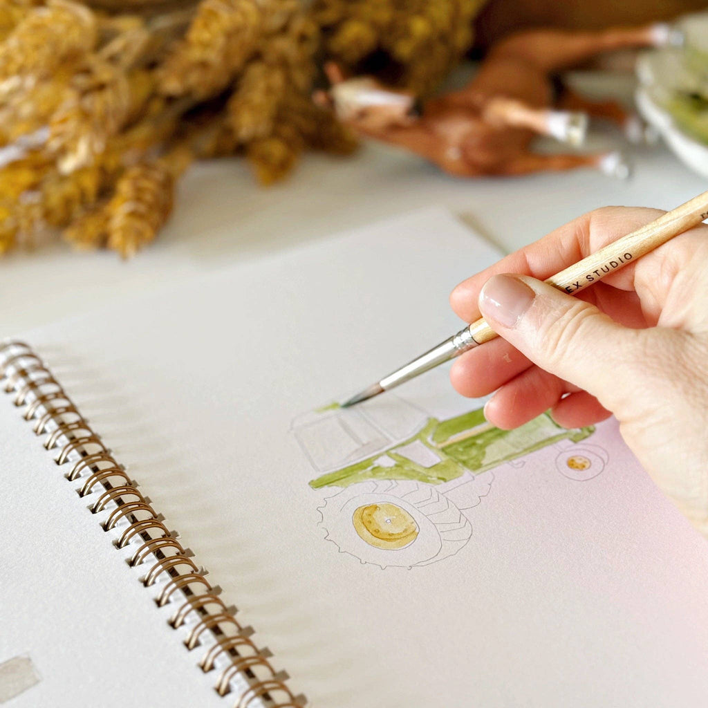 Farm Watercolor Workbook-300 Treats/Gift-emily lex studio-Hello Friends Boutique-Woman's Fashion Boutique Located in Traverse City, MI