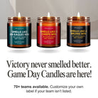 Michigan Win Game Day Candle-300 Treats/Gift-Terra Mater Studio LLC-Hello Friends Boutique-Woman's Fashion Boutique Located in Traverse City, MI