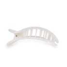 Round Flat Hair Clip | Coconut White-290 Beauty-faire - TELETIES-Hello Friends Boutique-Woman's Fashion Boutique Located in Traverse City, MI