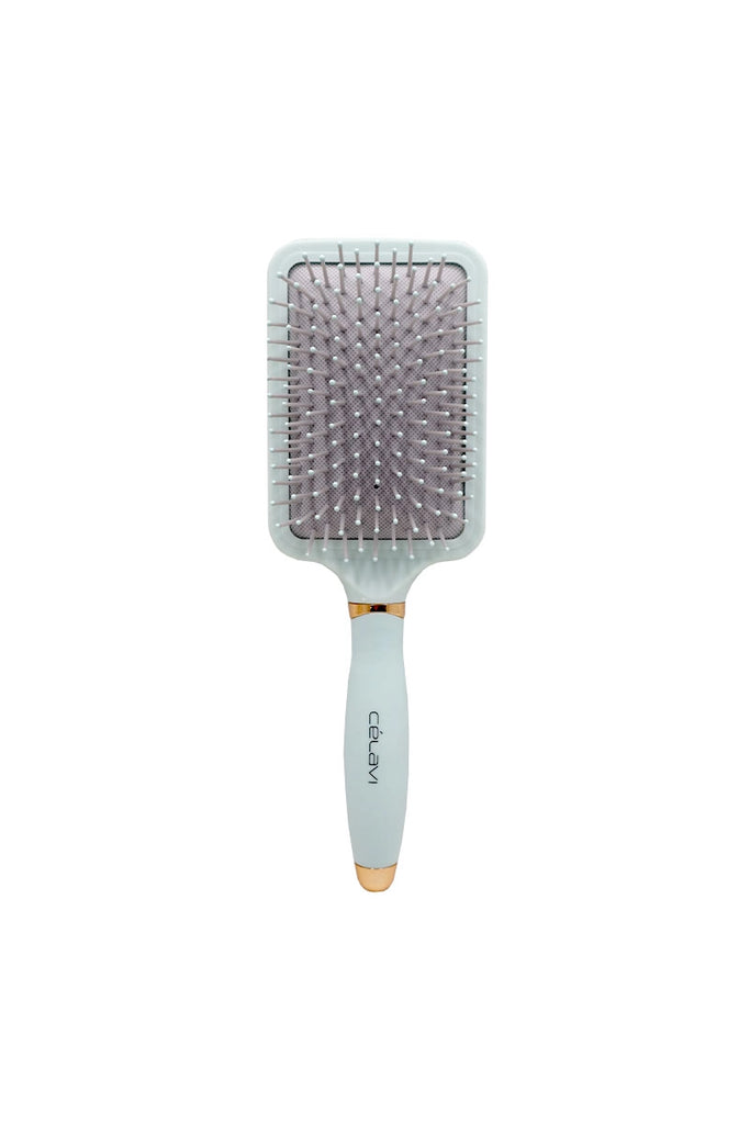 Green Smooth Sculpt Paddle Brush-290 Beauty-Pineapple Beauty-Hello Friends Boutique-Woman's Fashion Boutique Located in Traverse City, MI