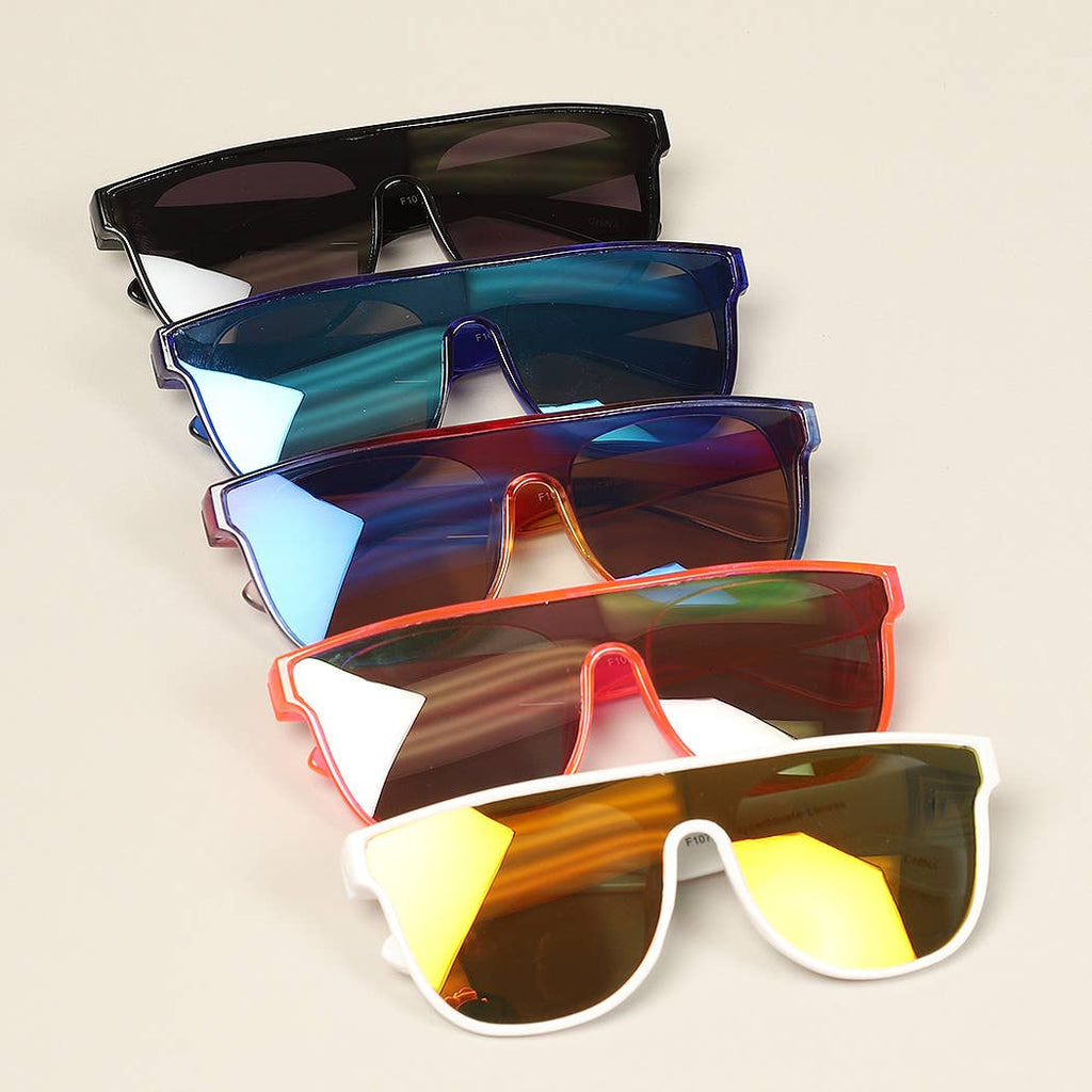 Kid's Flat Top Square Frame Sunglasses-280 Other Accessories-Fashion City-Hello Friends Boutique-Woman's Fashion Boutique Located in Traverse City, MI