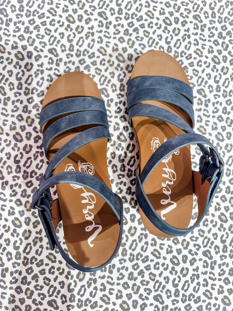 Very G Hariett Navy Wedge (6-10)-250 Shoes-Very G-Hello Friends Boutique-Woman's Fashion Boutique Located in Traverse City, MI