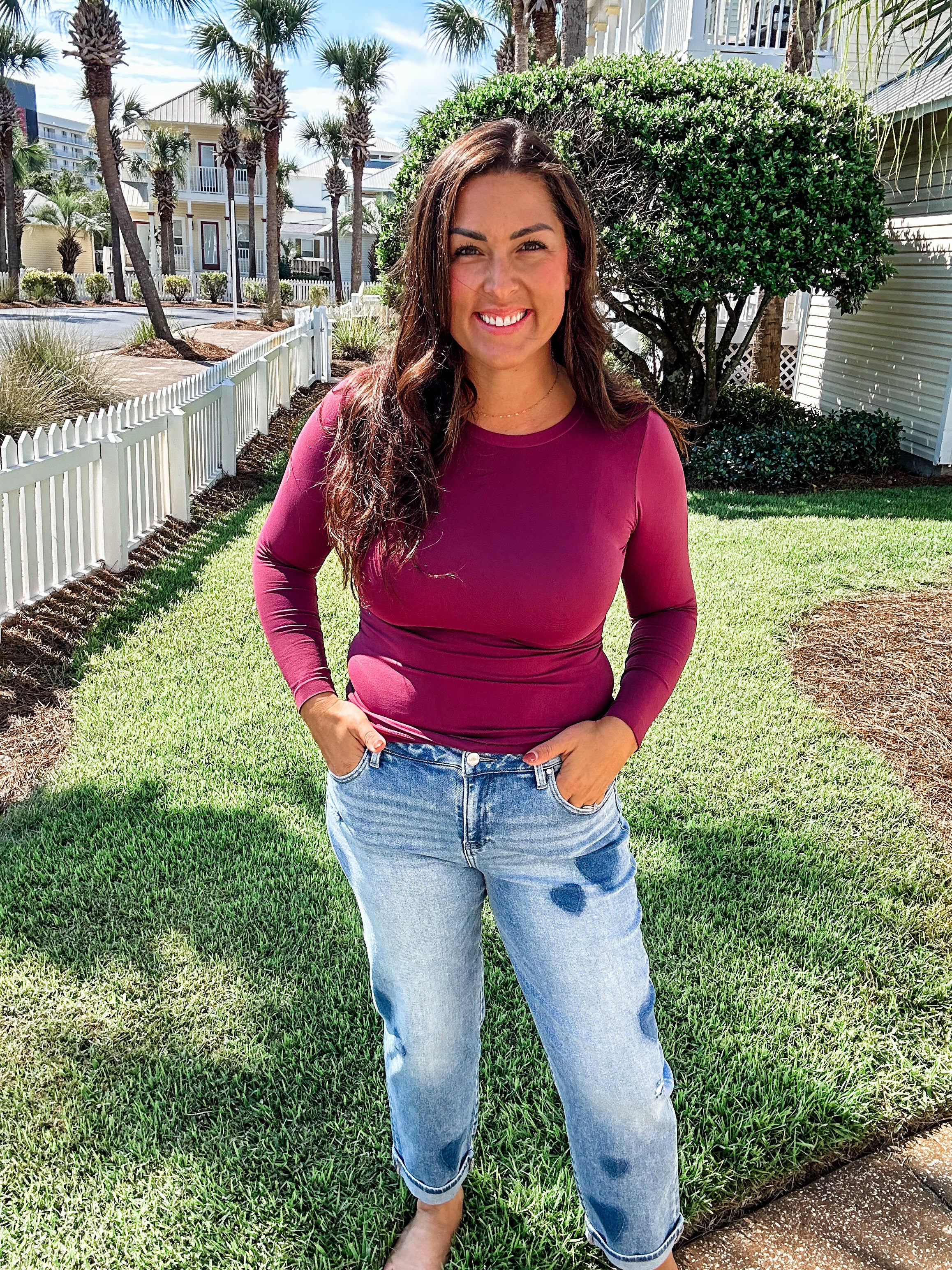 Heartbreak Hotel Mid Rise Boyfriend Denim (0-15, 1X-3X)-200 Denim-RISEN-Hello Friends Boutique-Woman's Fashion Boutique Located in Traverse City, MI