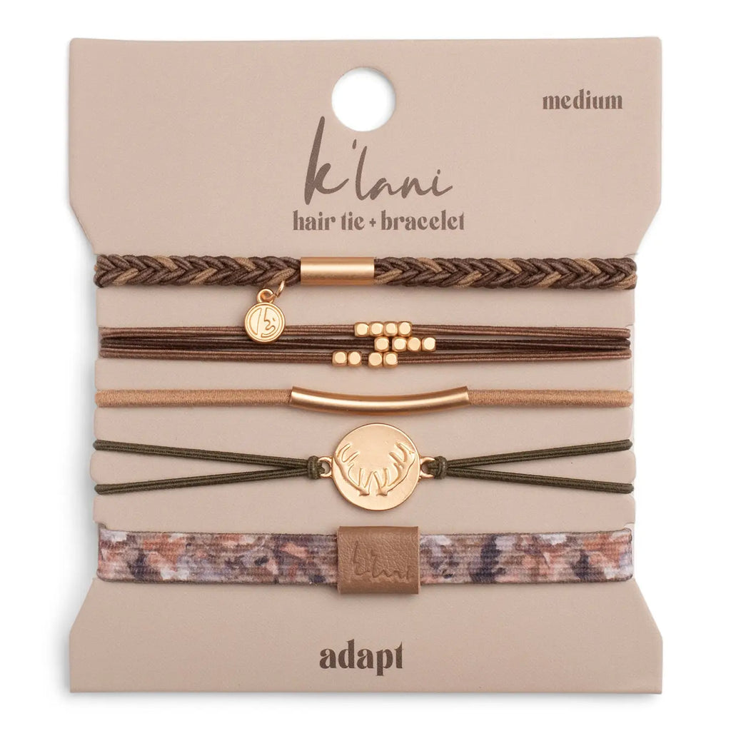 K'Lani Hair Tie Bracelets - Adapt-240 Jewelry-K'Lani-Hello Friends Boutique-Woman's Fashion Boutique Located in Traverse City, MI