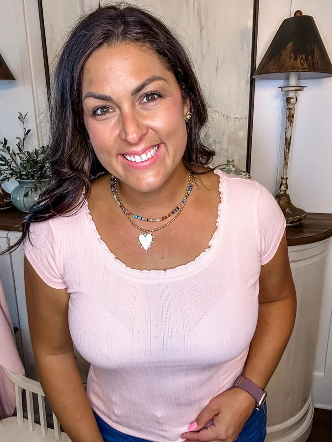 The Edge Luxe Top (S-XL)-100 Short Sleeve-Sew In Love-Hello Friends Boutique-Woman's Fashion Boutique Located in Traverse City, MI