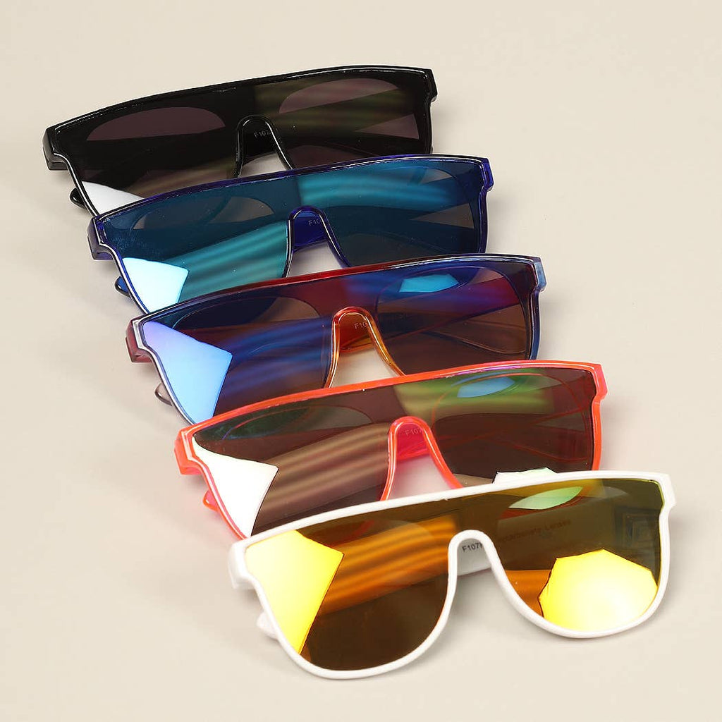 Kid's Flat Top Square Frame Sunglasses-280 Other Accessories-Fashion City-Hello Friends Boutique-Woman's Fashion Boutique Located in Traverse City, MI