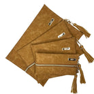 LIVE BOX- Suede Soul Amber - Center Zip Pack