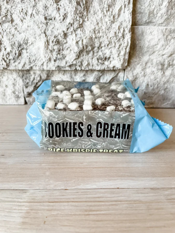 Jumbo Cookies and Cream Rice Krispie Treat-300 Treats/Gift-Treat House - faire-Hello Friends Boutique-Woman's Fashion Boutique Located in Traverse City, MI