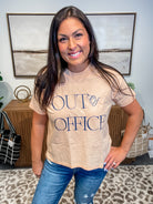 Out Of Office Tee (S-2XL)-130 Graphic Tees-Southern Bliss Company-Hello Friends Boutique-Woman's Fashion Boutique Located in Traverse City, MI