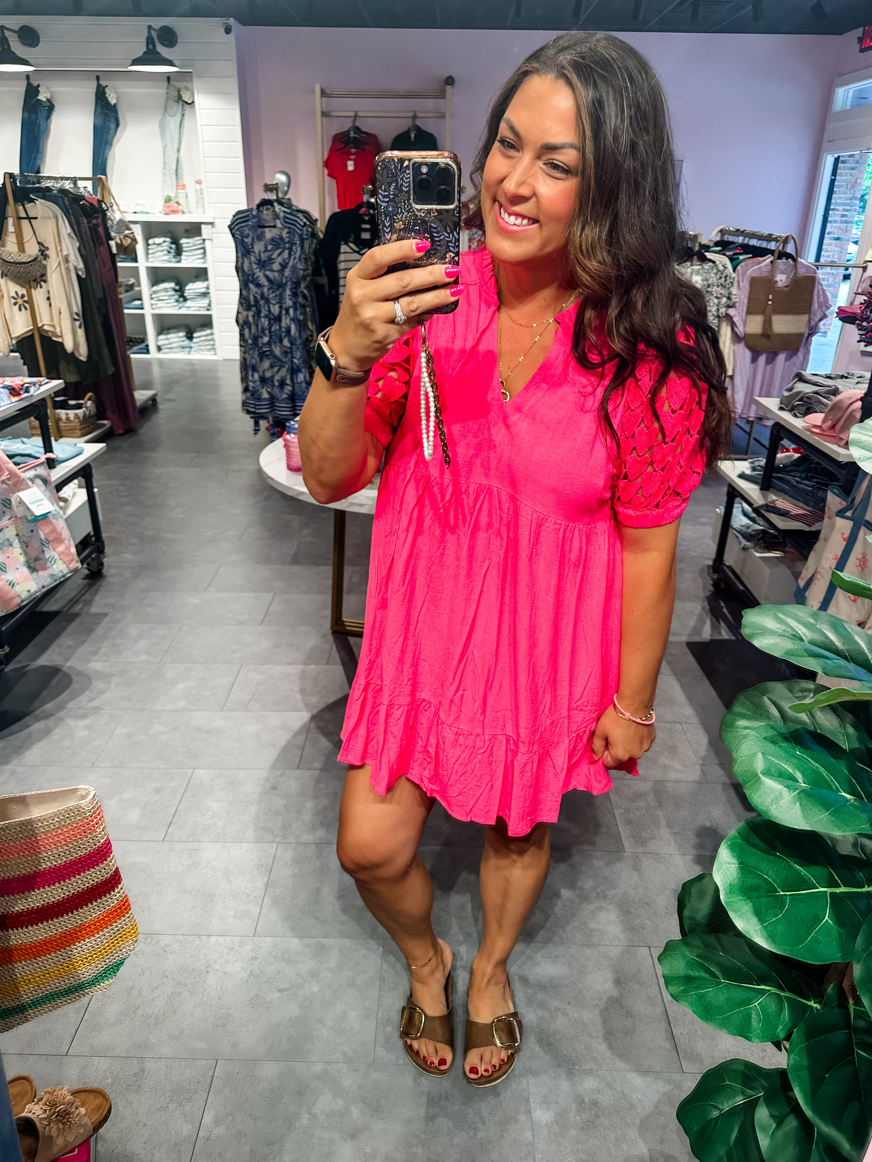 Good To Getaway Dress in Pink (S-L)-180 Dresses-UMGEE-Hello Friends Boutique-Woman's Fashion Boutique Located in Traverse City, MI