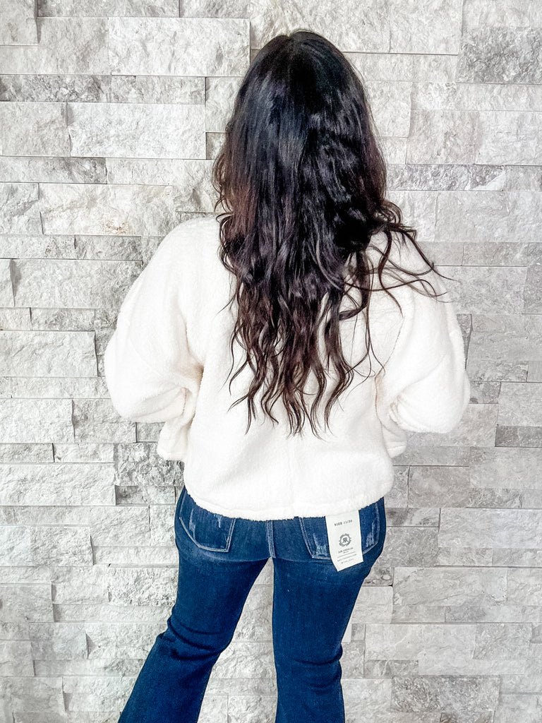 Oversized Off White Pullover (S-3XL)-110 Long Sleeve-Sew In Love-Hello Friends Boutique-Woman's Fashion Boutique Located in Traverse City, MI