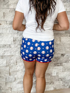 Out Of Your League Baseball Everyday Shorts (S-3XL)-220 Shorts/Skirts/Skorts-Jess Lea Wholesale-Hello Friends Boutique-Woman's Fashion Boutique Located in Traverse City, MI