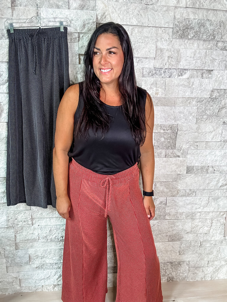 Can't You See Palazzo Pants (S-3XL)-230 Other Bottoms-Blumin-Hello Friends Boutique-Woman's Fashion Boutique Located in Traverse City, MI