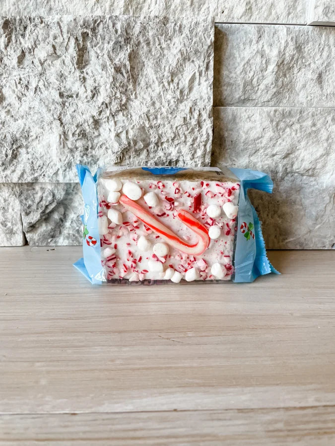 Jumbo Peppermint Bark Rice Krispie Treat-300 Treats/Gift-Treat House - faire-Hello Friends Boutique-Woman's Fashion Boutique Located in Traverse City, MI