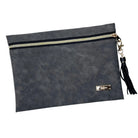 LIVE BOX- Suede Soul Graphite - Top Zip Large