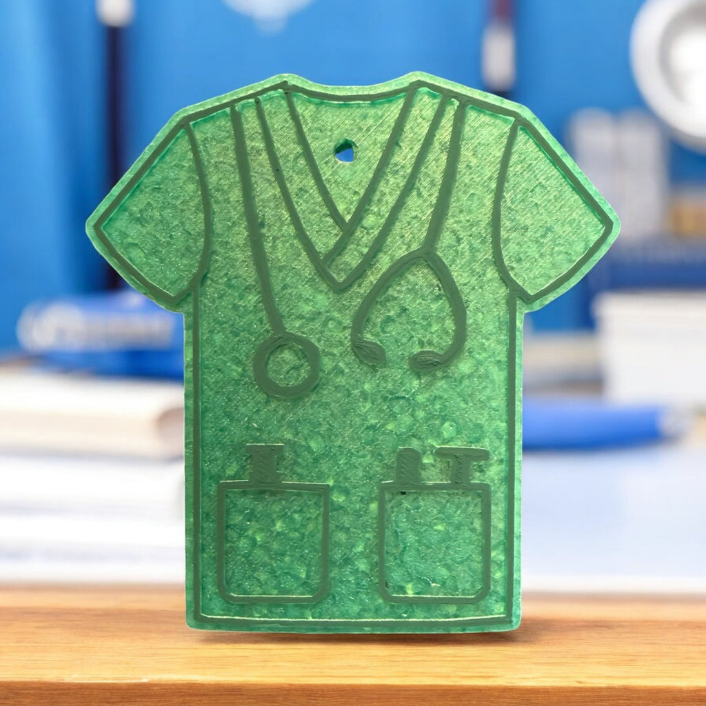 Green Scrub Top Freshie-Bug & Bean Freshies-Hello Friends Boutique-Woman's Fashion Boutique Located in Traverse City, MI