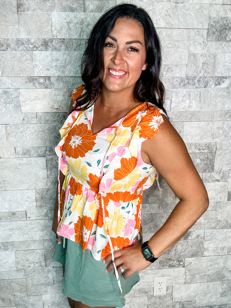 Fast Forward Time Top (S-3XL)-100 Short Sleeve-Andree By Unit-Hello Friends Boutique-Woman's Fashion Boutique Located in Traverse City, MI