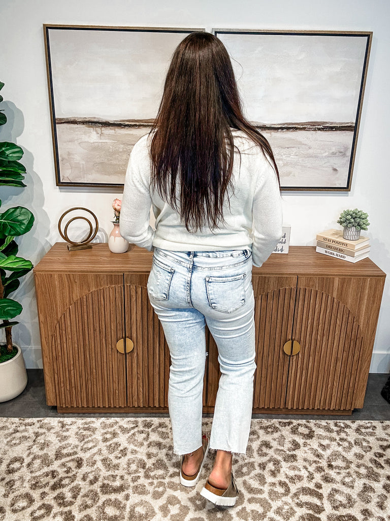 The Rebel Slim Straight Jeans (3-15, 1X-3X)-200 Denim-RISEN-Hello Friends Boutique-Woman's Fashion Boutique Located in Traverse City, MI