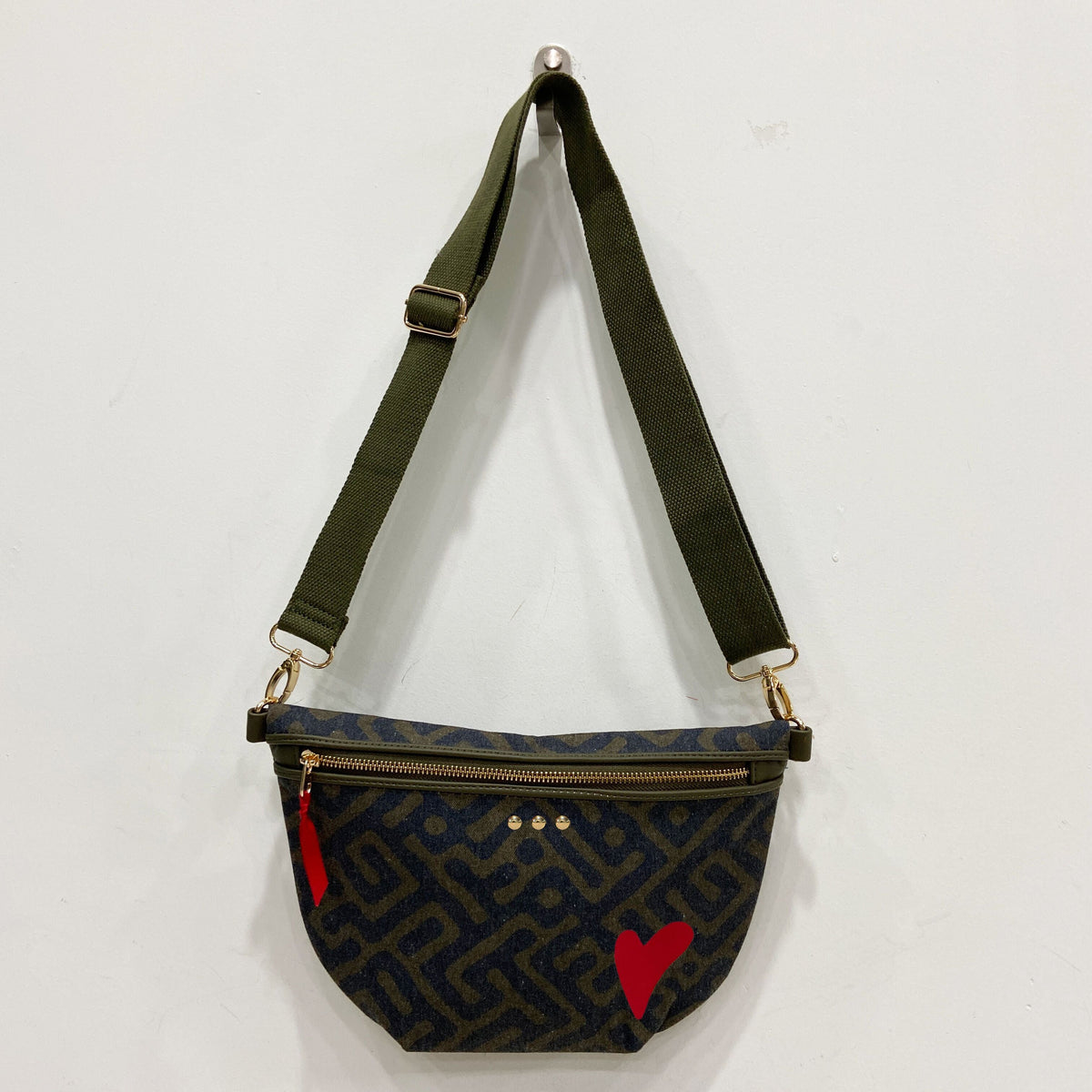 Colby Canvas Printed Bum Bag-Bum Bag-Pretty Simple