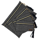 LIVE BOX- Suede Soul Graphite - Top Zip Pack