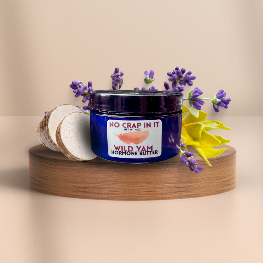 Wild Yam Butter - Hormone Balancing Relief - 4oz-500 History-No Crap In It-Hello Friends Boutique-Woman's Fashion Boutique Located in Traverse City, MI