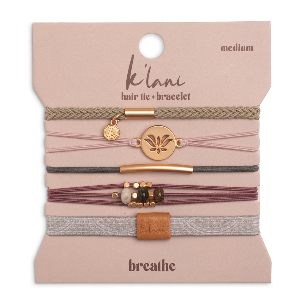 K'Lani Hair Tie Bracelets - Breathe-240 Jewelry-K'Lani-Hello Friends Boutique-Woman's Fashion Boutique Located in Traverse City, MI