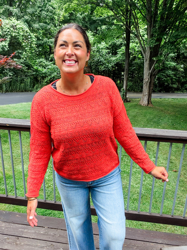 Crochet Crush Pullover (S-XL)
