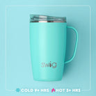 Pretty in Pearl Travel Mug 18oz-300 Treats/Gift-Swig Life-Hello Friends Boutique-Woman's Fashion Boutique Located in Traverse City, MI