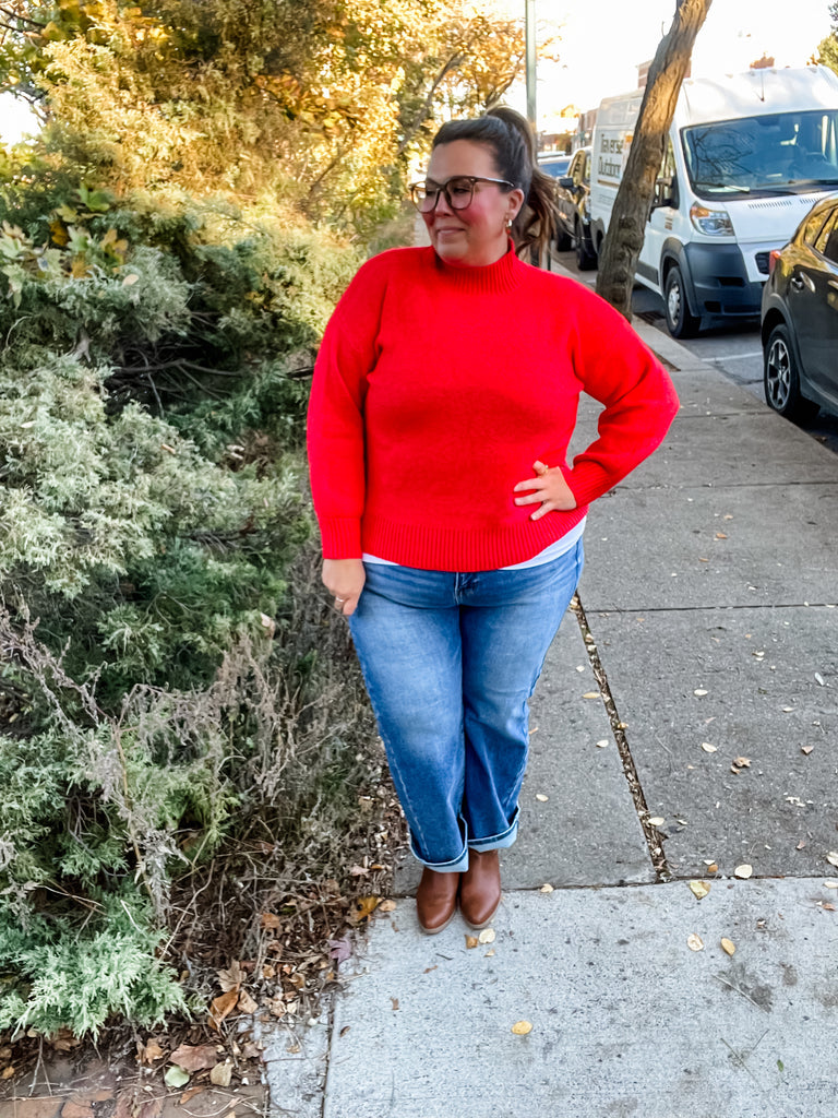 Alpine Glow Sweater (S-L)-140 Sweaters-Zenana-Hello Friends Boutique-Woman's Fashion Boutique Located in Traverse City, MI