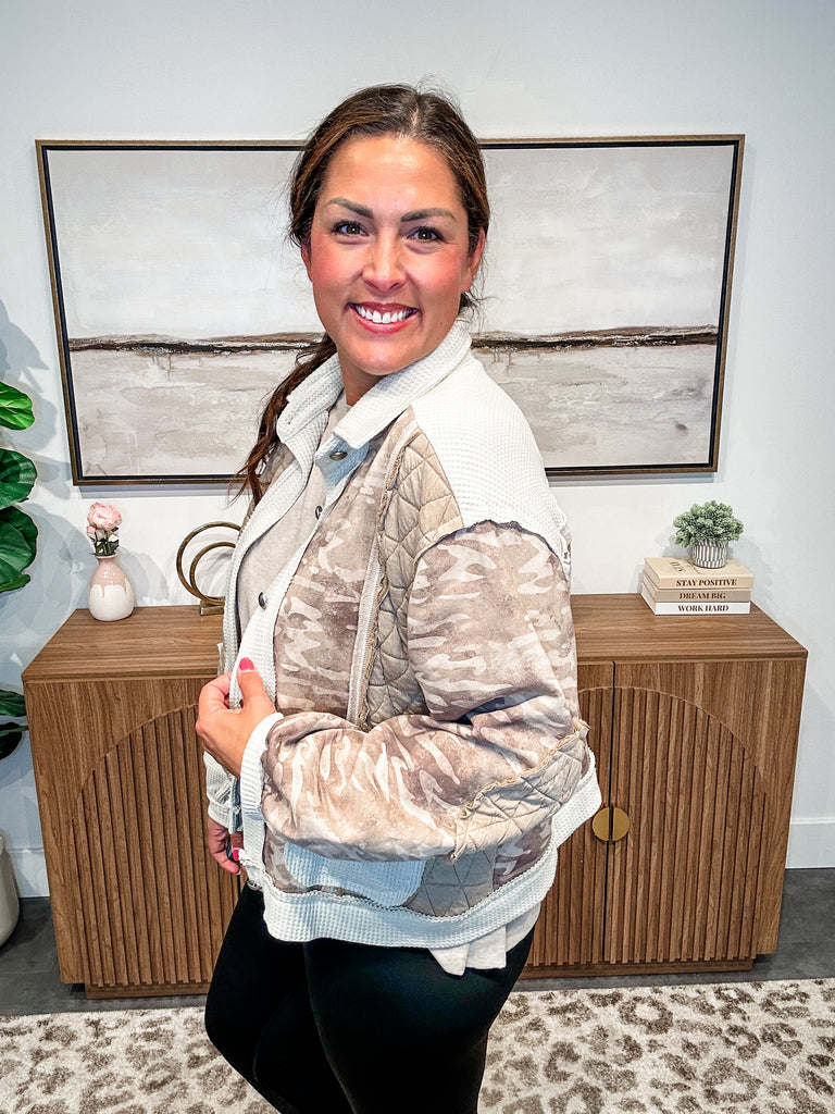 The Trailblazer Thermal Jacket (S-L)-160 Cardigans/Kimonos-POL-Hello Friends Boutique-Woman's Fashion Boutique Located in Traverse City, MI