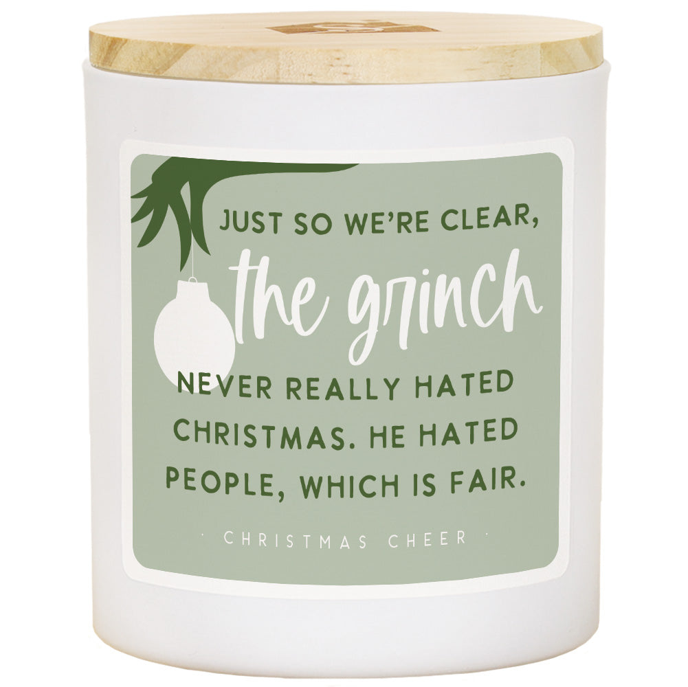 Grinch Hated People Christmas Cheer-500 History-Sincere Surroundings-Hello Friends Boutique-Woman's Fashion Boutique Located in Traverse City, MI